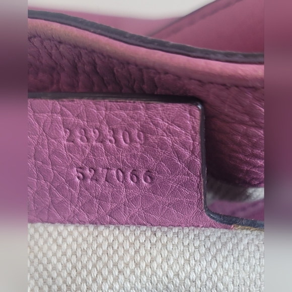 Gucci Pink Pebbled Leather Soho Shoulder Bag - Picture 14 of 14